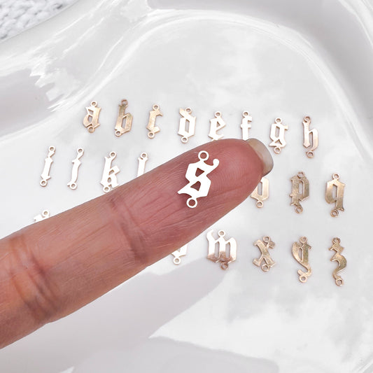 Old English Letter Connectors