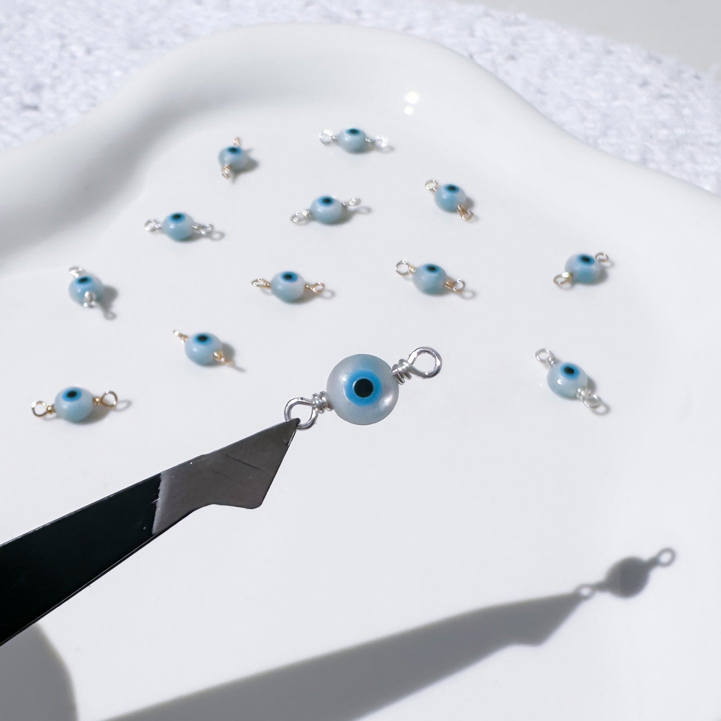 Blue Evil Eye Connectors