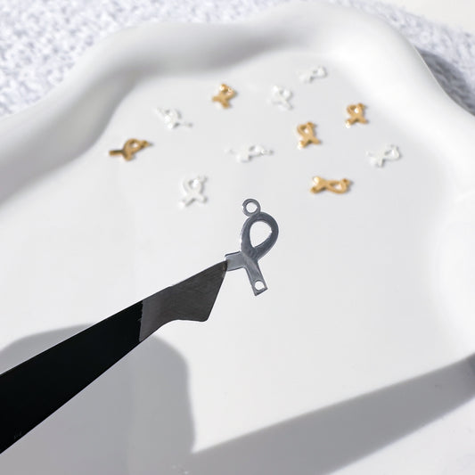 Breast Cancer Ribbon Connectors