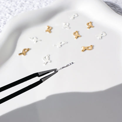 Breast Cancer Ribbon Connectors