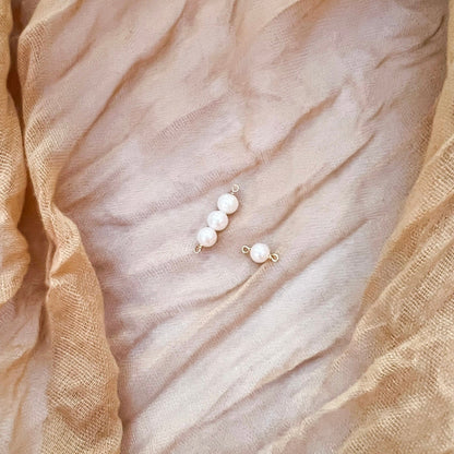 Freshwater Pearl Connectors - 5mm