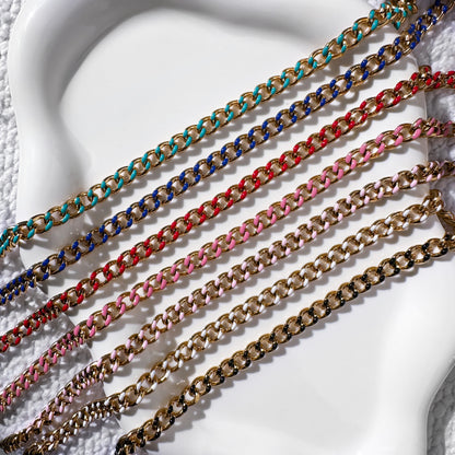 Cuban Enamel Chain