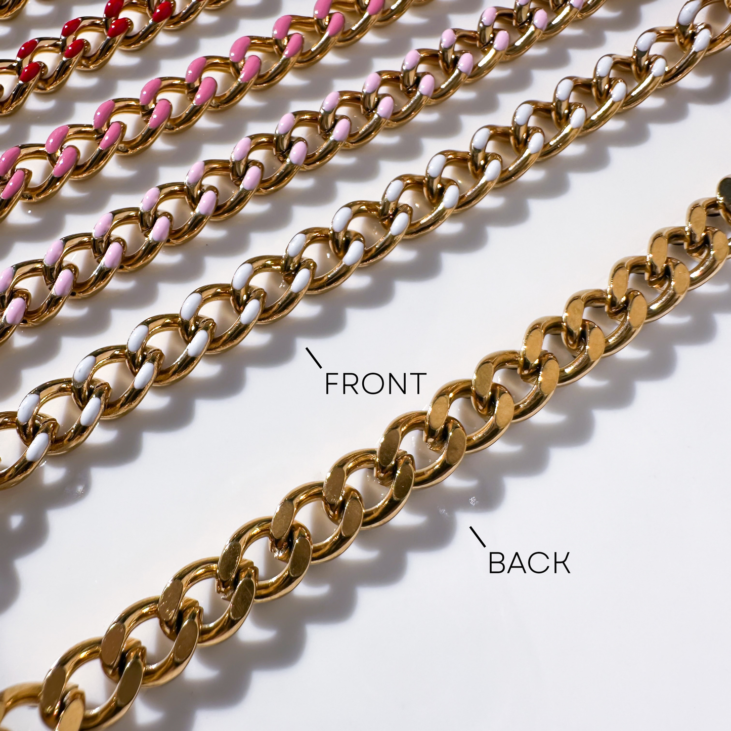Cuban Enamel Chain