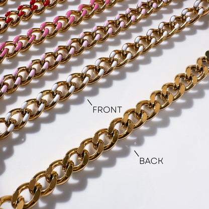 Cuban Enamel Chain