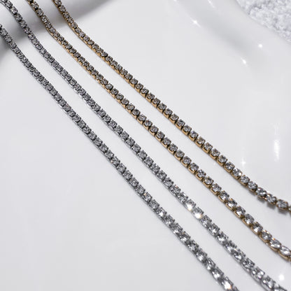 SS CZ Tennis Chain