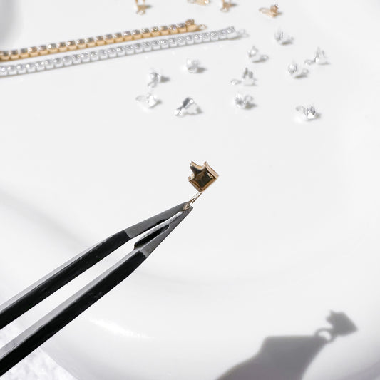 CZ Tennis Chain Connectors