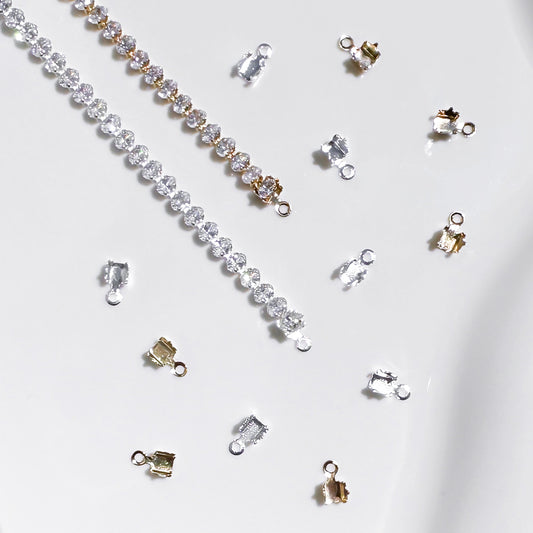 Oval Tennis Chain Connectors