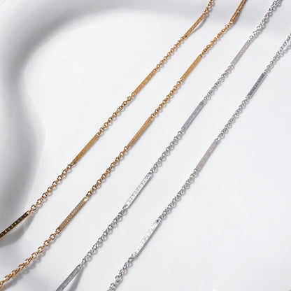 Dapped Bar Chain