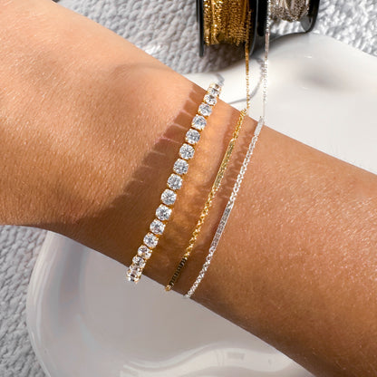 Dapped Bar Chain