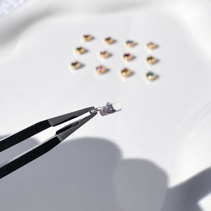 Heart Birthstone Charms