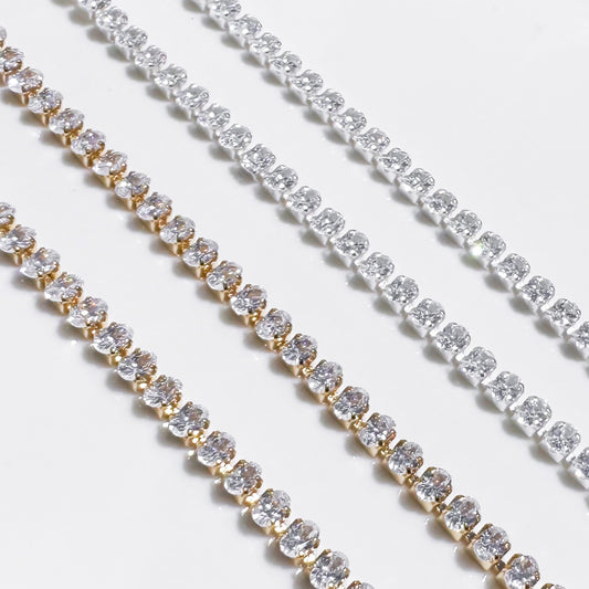 Oval Tennis Chain