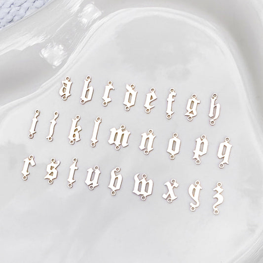 Old English Letter Connectors