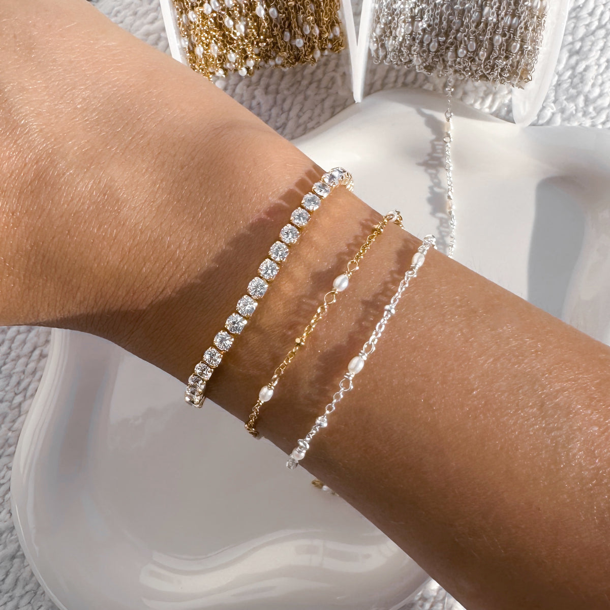 Freshwater Rice Pearl Chain