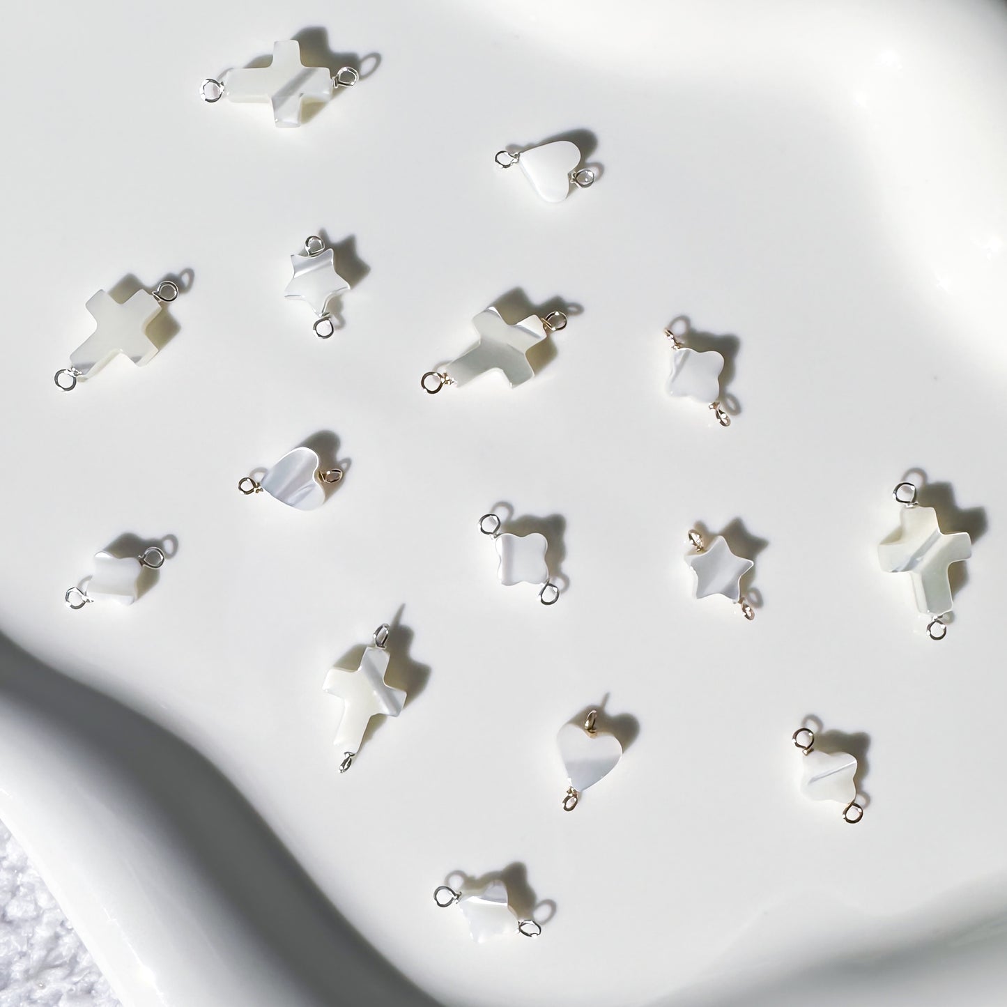 Natural Shell Connectors