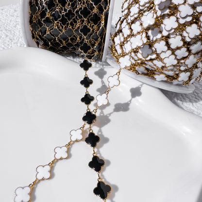 Clover Enamel Chain
