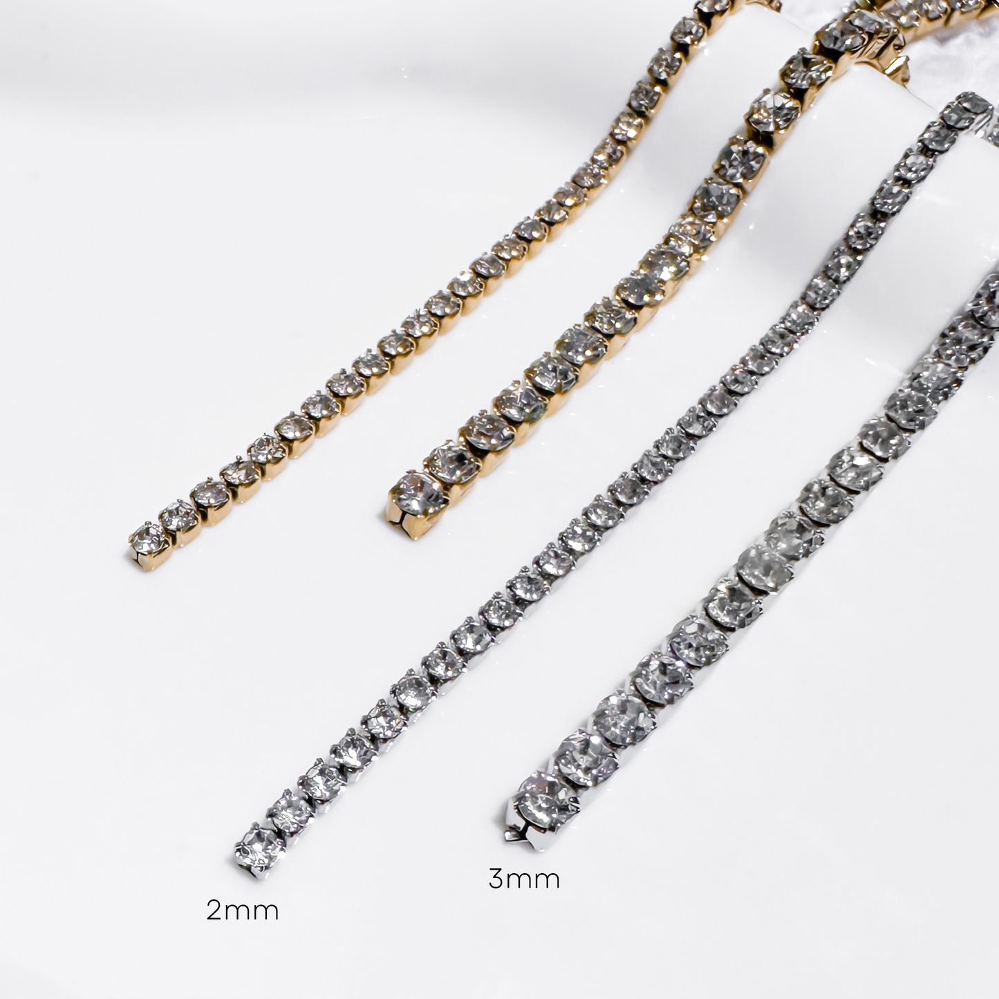 SS CZ Tennis Chain